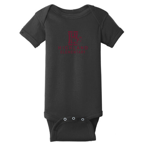 FC - Infant Short Sleeve Baby Rib Bodysuit Thumbnail