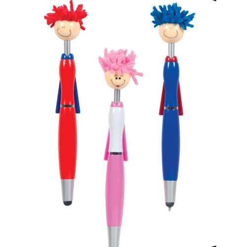 Super Hero MopToppers™ Stylus Pen Thumbnail